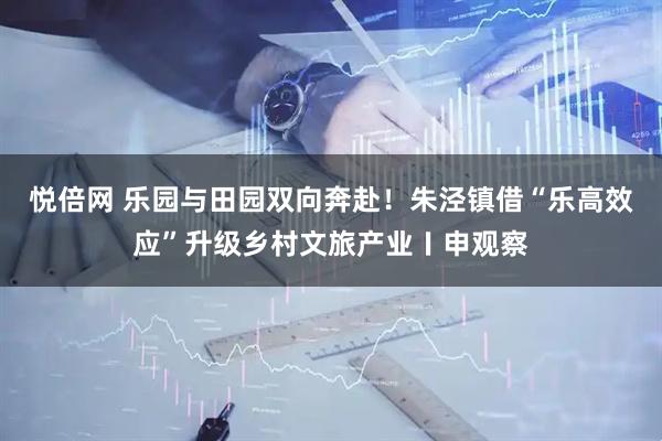 悦倍网 乐园与田园双向奔赴！朱泾镇借“乐高效应”升级乡村文旅产业〡申观察