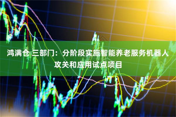 鸿满仓 三部门：分阶段实施智能养老服务机器人攻关和应用试点项目